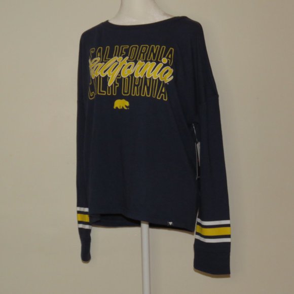 New Fanatic Women's California Golden Bears Long Sleeve Shirt Size M (C207) - Picture 4 of 11
